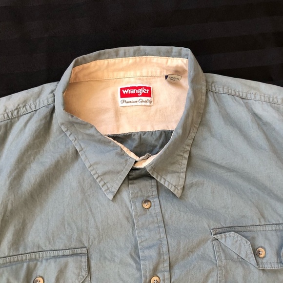 Wrangler 5XL Button Up Short Sleeve - Picture 3 of 12